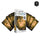 Orange Nebula: Curator: Masterwork Sleeves: Hallowed (Sergio Chaves) (100Ct)