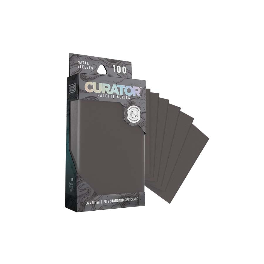 Orange Nebula: Curator: Palette Sleeves: Ink (Black) (100Ct) Pre-Order