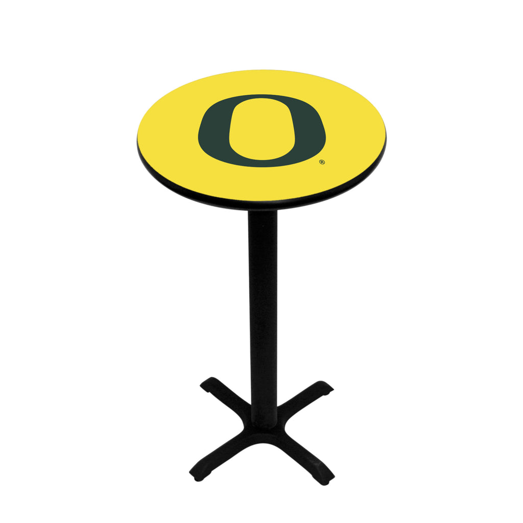 OREGON PEDESTAL PUB TABLE YELLOW - OREPTB112