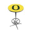 OREGON CHROME FOOT RING PUB TABLE YELLOW - OREPTR112