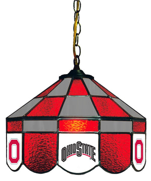 OHIO STATE 14'' EXECUTIVE SWAG HANGING LAMP - OSU-140EXSWN