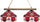 OHIO STATE 2-LIGHT EXECUTIVE GAME TABLE LIGHT - OSU-280EXGLA