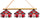 OHIO STATE 3-LIGHT EXECUTIVE GAME TABLE LIGHT - OSU-380EXGL