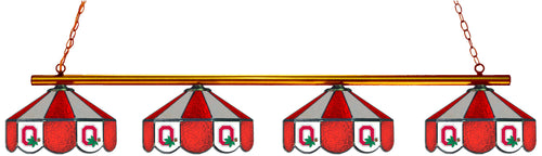 OHIO STATE 4-LIGHT GAME TABLE LIGHT - OSU-480GL