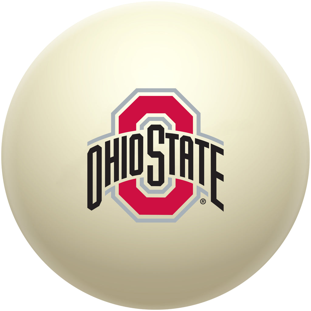 OHIO STATE CUE BALL WHITE - OSUBBC100X