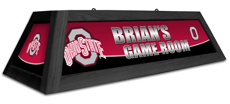 OHIO STATE 42'' SPIRIT GAME TABLE LAMP - CUSTOM SCARLET - OSUBSL421C