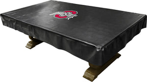 OHIO STATE BILLIARD TABLE COVER BLACK - OSUBTC100ST-9
