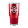 Ohio State Buckeyes Travel Tumbler 30oz Stainless Steel - Logo Brands