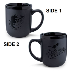 Baltimore Orioles Coffee Mug 17oz Matte Black - WinCraft