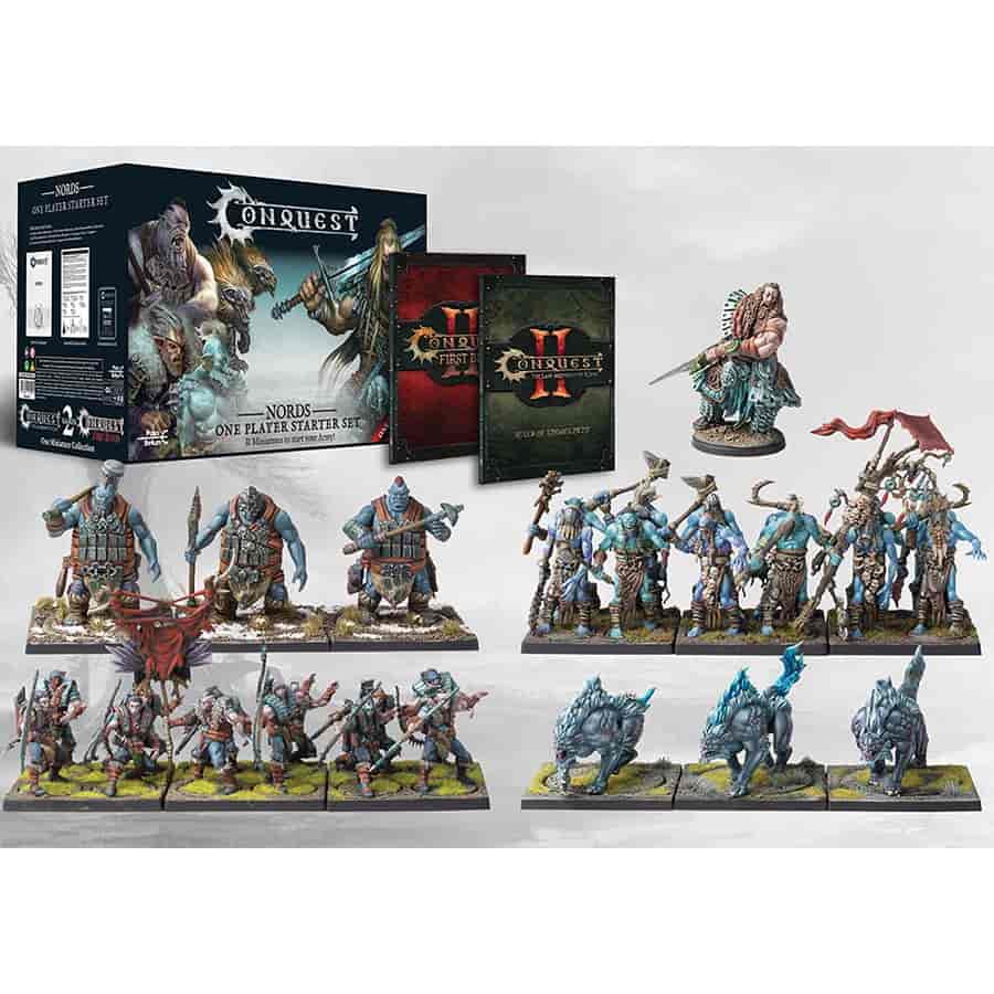 Para Bellum -  Conquest: The Last Argument Of Kings: One-Player Starter Set: Nords