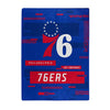 Philadelphia 76ers Blanket 60x80 Raschel Digitize Design - The Northwest Company