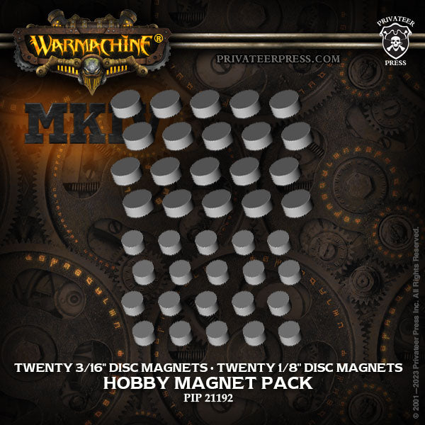 Privateer Press - Privateer Press: Hobby Magnet Pack