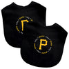 Pittsburgh Pirates Baby Bib 2 Pack - Masterpieces Puzzle Company