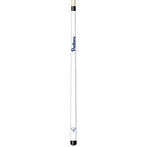 PITTSBURGH ENGRAVED BILLIARD CUE WHITE / BLUE - PITBCE231-JR