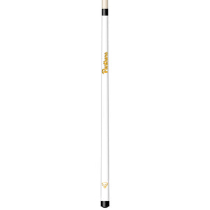 PITTSBURGH ENGRAVED BILLIARD CUE WHITE / GOLD - PITBCE232-JR