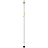 PITTSBURGH ENGRAVED BILLIARD CUE WHITE / GOLD - PITBCE232-JR