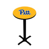 PITTSBURGH PEDESTAL PUB TABLE GOLD - PITPTB417