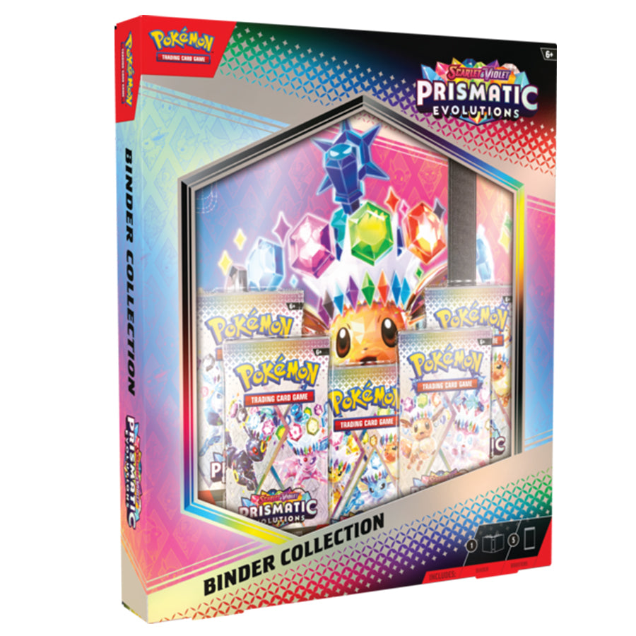 Pokemon TCG: Scarlet And Violet: Prismatic Evolutions Binder Collection