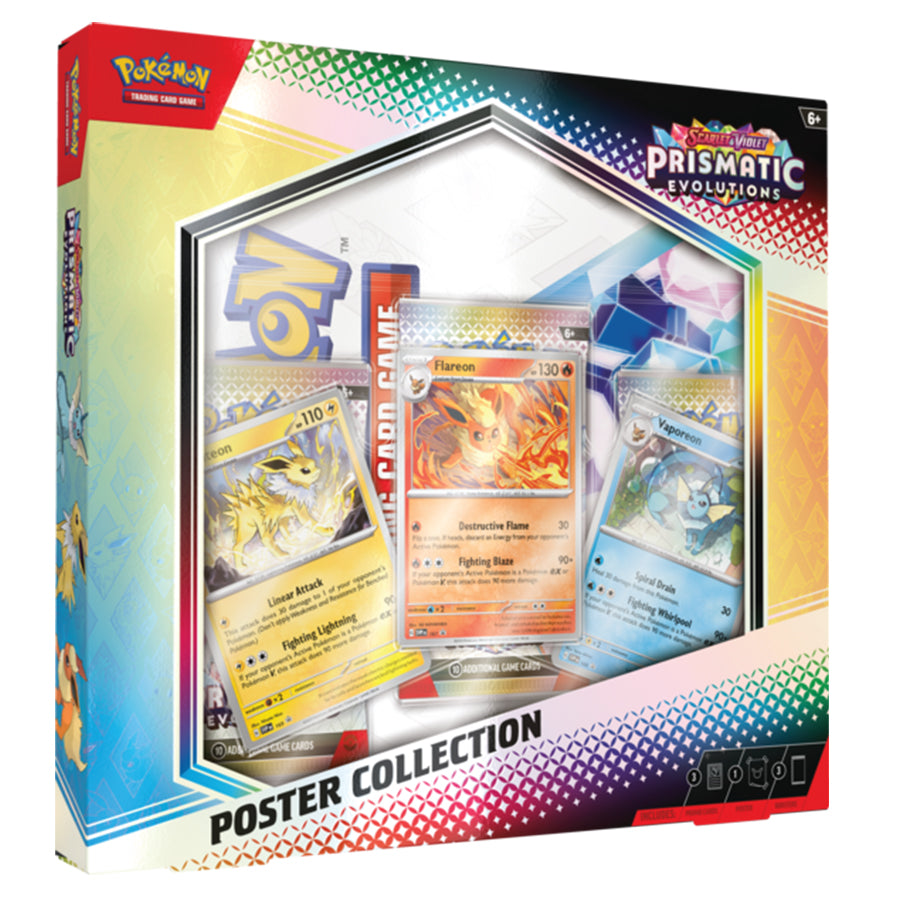 Pokemon Company Int -  Pokemon Tcg: Scarlet And Violet: Prismatic Evolutions Poster Collection (6Ct) Pre-Order