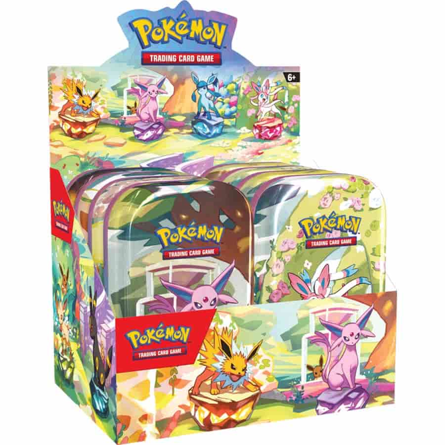 Pokemon Company Int -  Pokemon Tcg: Scarlet And Violet: Prismatic Evolutions Mini Tin&#160;(8Ct Display)