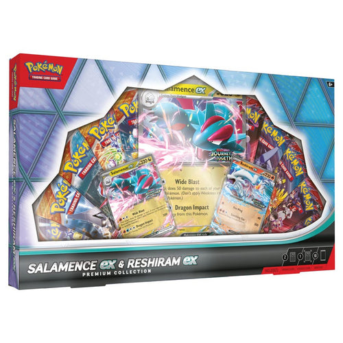 Pokemon Tcg: Salamence Ex And Reshiram Ex Premium Collection