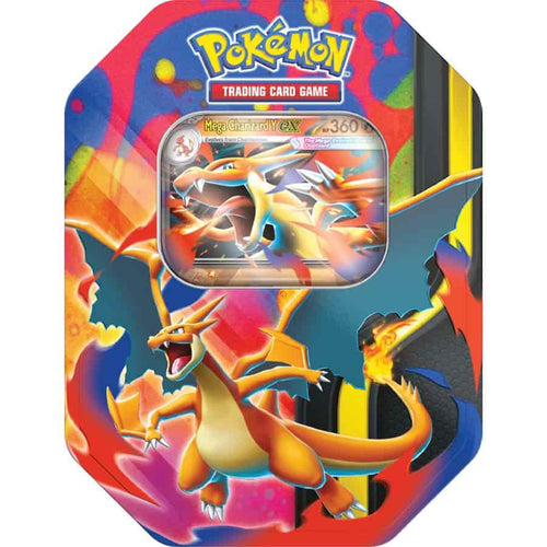 Pokemon Company Int -  Pokemon Tcg: Mega Charizard Tin (6 Ct Case) Pre-Order