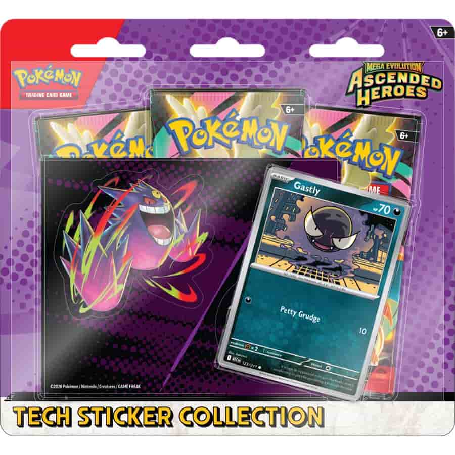 Pokemon Company Int -  Pokemon Tcg: Mega Evolution: Ascended Heroes: Tech Sticker Collection (12Ct) Pre-Order