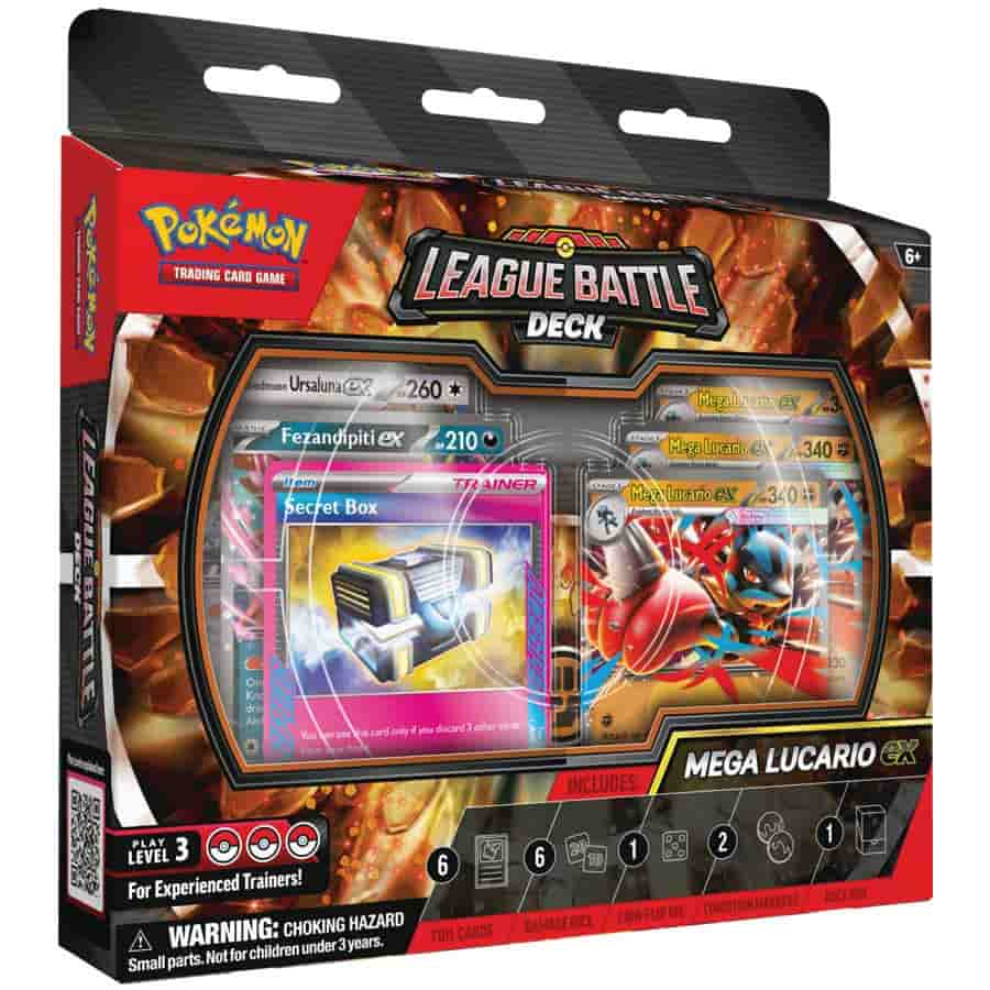 Pokemon Company Int -  Pokemon Tcg: Mega Lucario Ex League Battle Deck (6Ct) Pre-Order