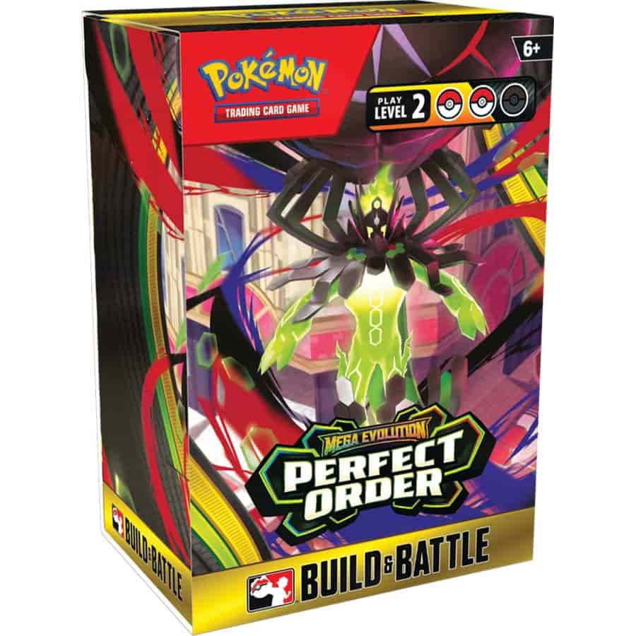 Pokemon Company Int -  Pokemon Tcg: Mega Evolution Perfect Order (Me03) Build And Battle (10Ct Display) Pre-Order