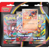 Pokemon Company Int -  Pokemon Tcg: Mega Evolution Chaos Rising (Me04) Three-Booster Blister (24Ct Case)