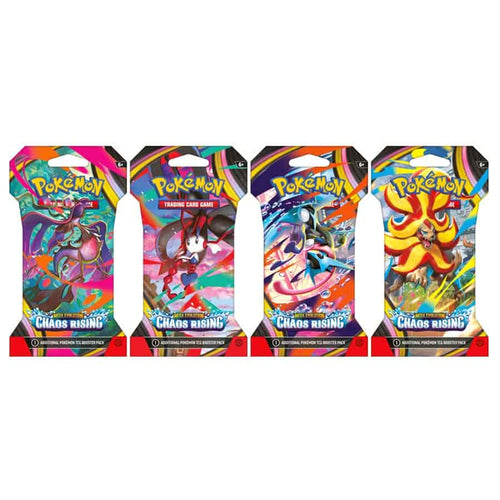 Pokemon Company Int -  Pokemon Tcg: Mega Evolution Chaos Rising (Me04) Sleeved Booster Master Carton (144Ct Master Carton) Pre-Order