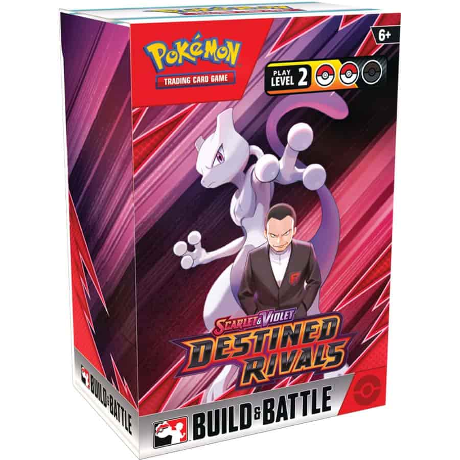Pokemon Company Int -  Pokemon Tcg: Scarlet And Violet Destined Rivals (Sv10) Build And Battle (10Ct Display)