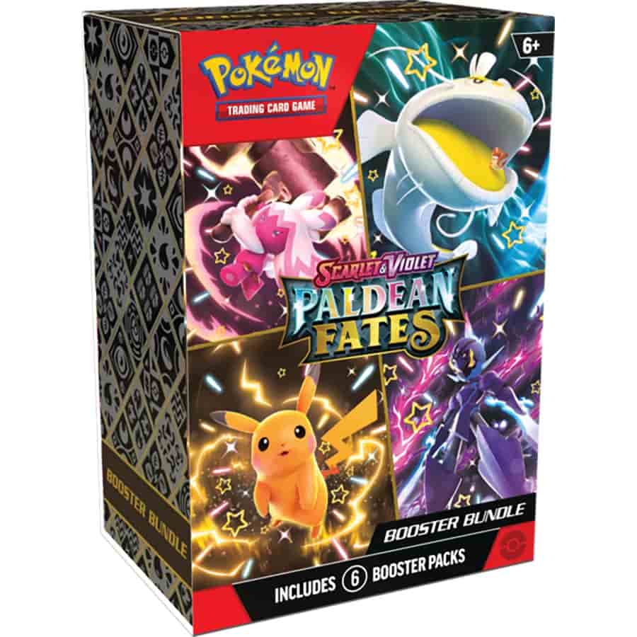 Pokemon Tcg: Scarlet And Violet: Paldean Fates: Booster Bundle