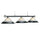 60'' 3 LT BILLIARD LIGHT- MATTE BLK/ST
