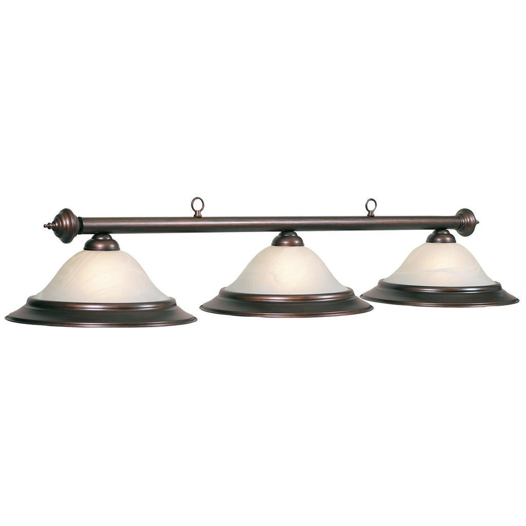 60'' 3 LT BILLIARD OIL RUBBED FINISH