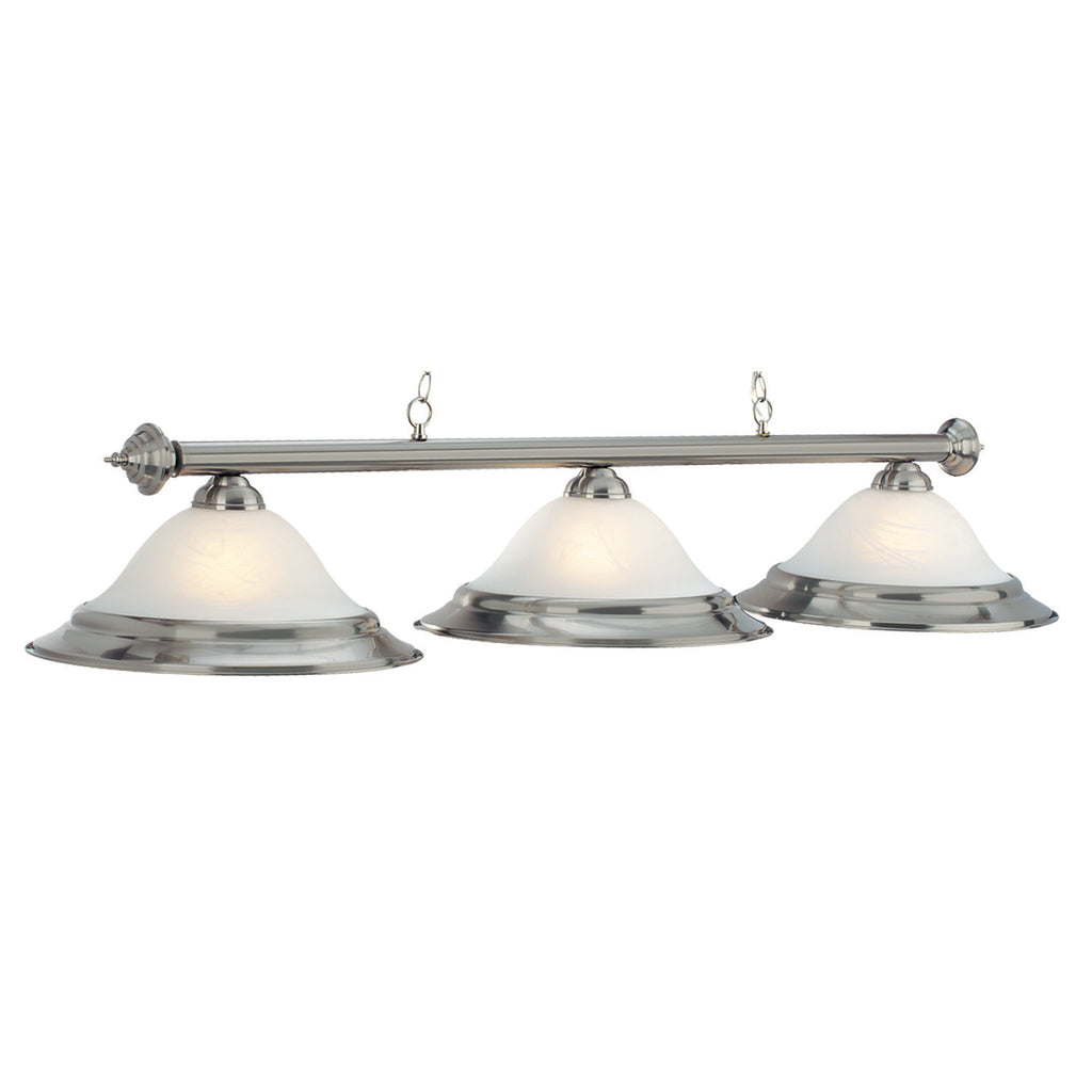 60'' 3 LT BILLIARD LIGHT- STAINLESS