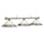 60'' 3 LT BILLIARD LIGHT- STAINLESS