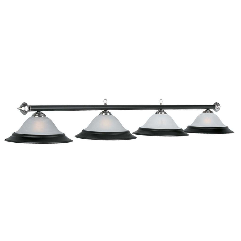 82'' 4 LT BILLIARD LIGHT-MATTE BLACK/ST