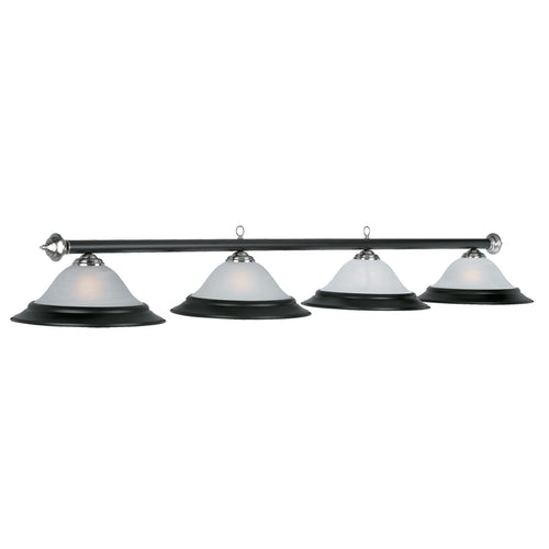 82'' 4 LT BILLIARD LIGHT-MATTE BLACK/ST