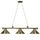 54'' 3LT BILLIARD LIGHT- ANTIQUE BRASS