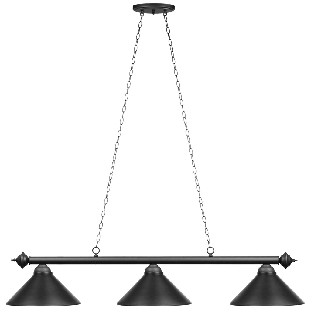 54'' 3LT BILLIARD LIGHT- ANTIQUE BRASS