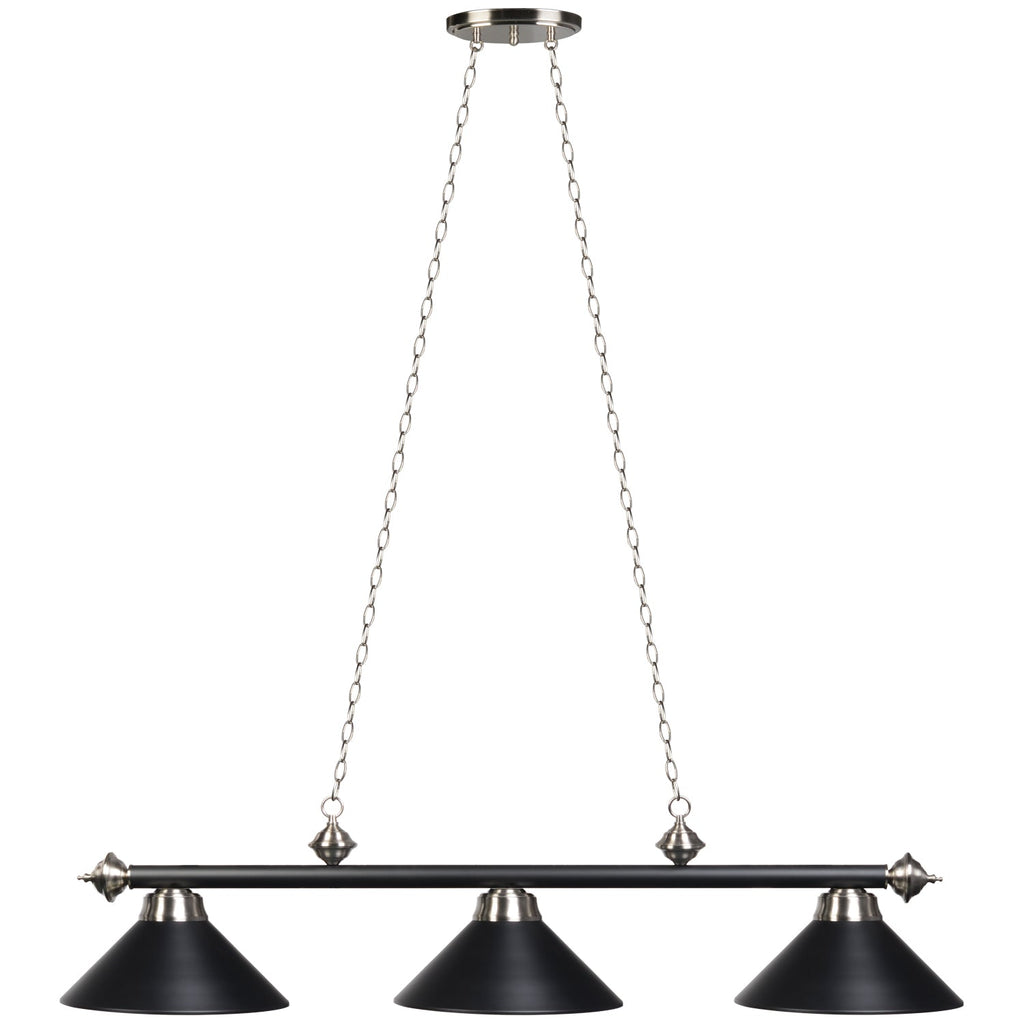 54'' 3LT BILLIARD LIGHT- ANTIQUE BRASS