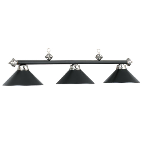 54'' 3LT BILLIARD LIGHT- MATTE BLK/ST