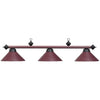 54'' 3LT BILLIARD LIGHT- ANTIQUE BRASS