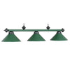 54'' 3LT BILLIARD LIGHT- MATTE GREEN