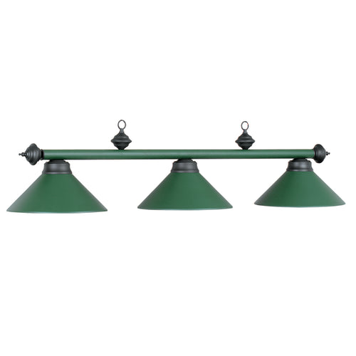 54'' 3LT BILLIARD LIGHT- MATTE GREEN