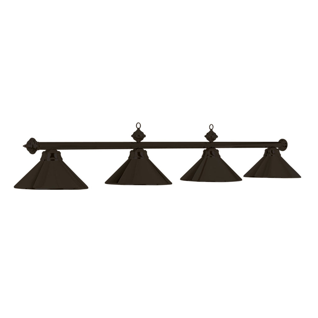 78'' 4 LT BILLIARD LIGHT-MATTE BLK/ MATTE BLACK