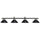 78'' 4 LT BILLIARD LIGHT-MATTE BLK/ MATTE BLACK