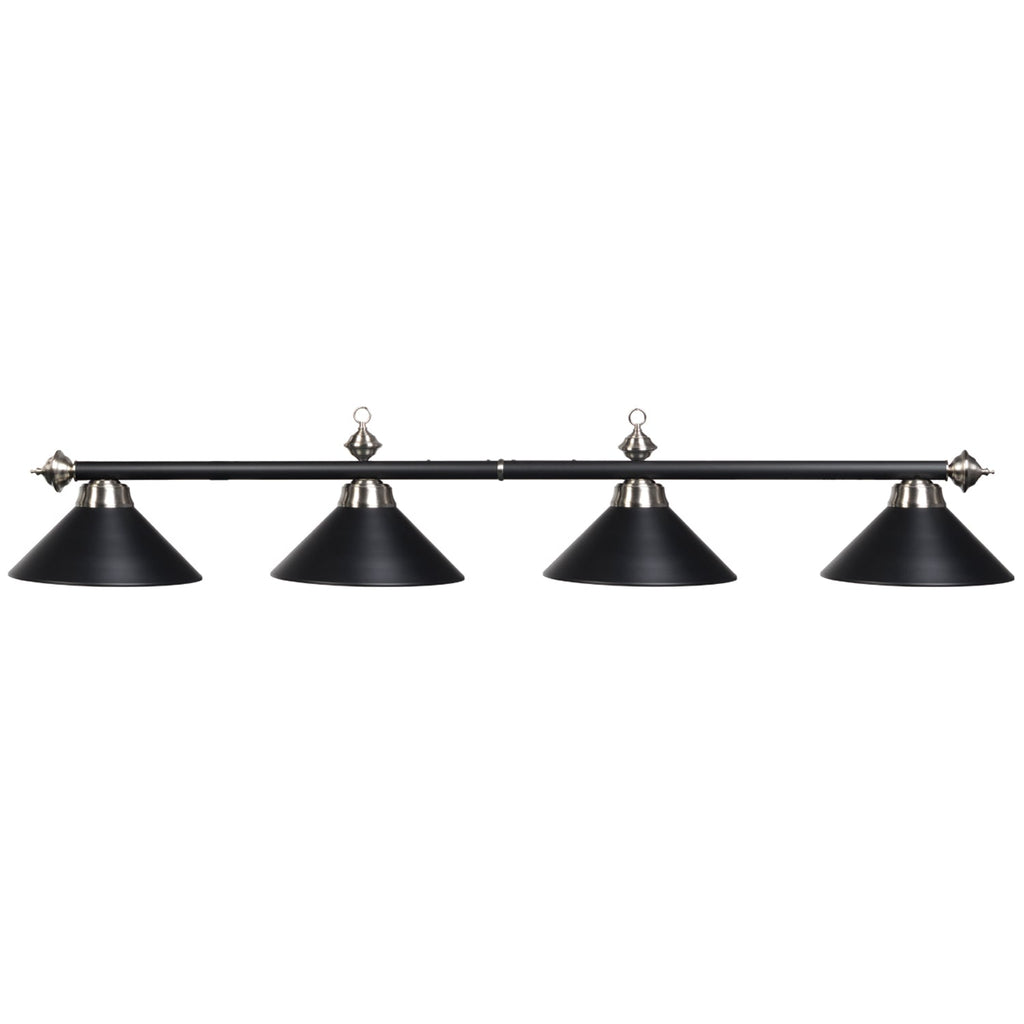 78'' 4 LT BILLIARD LIGHT-MATTE BLK/ MATTE BLACK