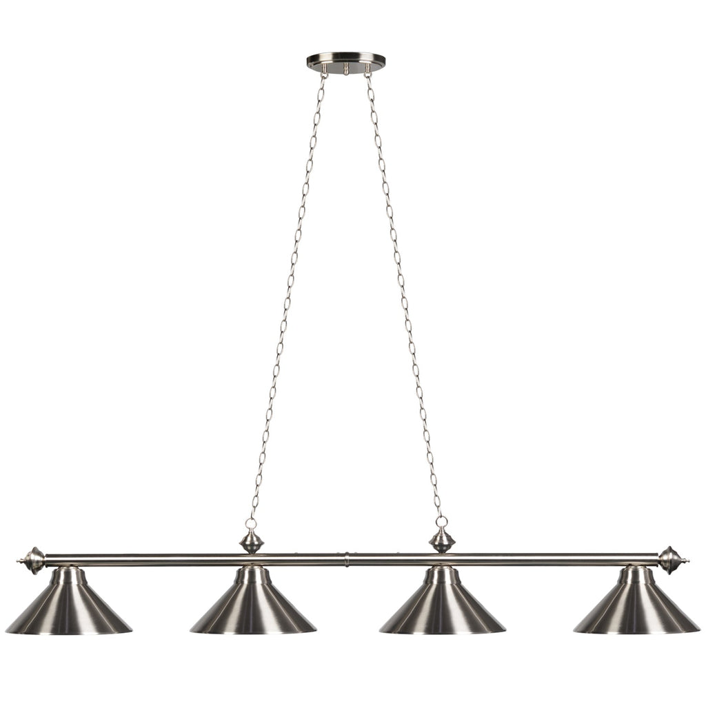 78'' 4 LT BILLIARD LIGHT-MATTE BLK/ MATTE BLACK